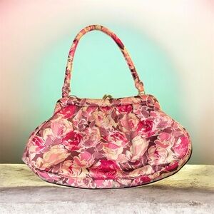 Banana Republic Floral Pink Purse